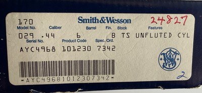 **OUTSTANDING** 99% Smith and Wesson S&W Lew Horton 29 dash 3 Silhouette ADJ front sight original box paperwork tools 