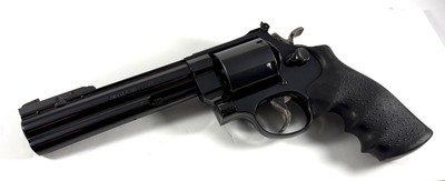 **OUTSTANDING** 99% Smith and Wesson S&W Lew Horton 29 dash 3 Silhouette ADJ front sight original box paperwork tools 