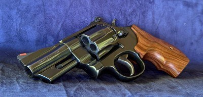 **LETTERED** Lew Horton Smith and Wesson S&W model 24 dash 3 with 3