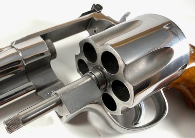 **FANTASTIC** Lettered Lew Horton Smith and Wesson S&W No Dash 624 with 3