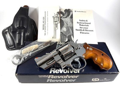**FANTASTIC** Lettered Lew Horton Smith and Wesson S&W No Dash 624 with 3