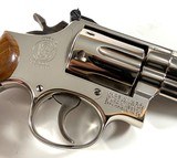 **GORGEOUS** 1975 NICKEL Smith and Wesson S&W model 19 dash 3 with 2.5