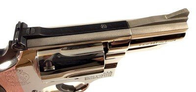 **GORGEOUS** 1975 NICKEL Smith and Wesson S&W model 19 dash 3 with 2.5