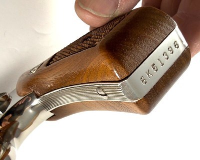 **GORGEOUS** 1975 NICKEL Smith and Wesson S&W model 19 dash 3 with 2.5