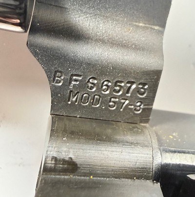 **FANTASTIC** RARE 1990 Smith and Wesson S&W 57 dash 3 with 4