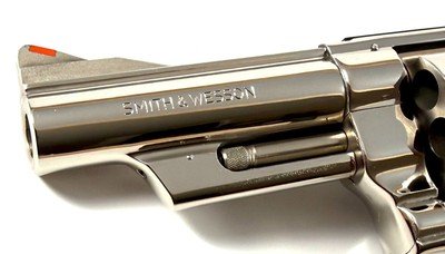 **BEAUTIFUL** 1979 NICKEL Smith and Wesson S&W model 29 dash 2 P&R with 4