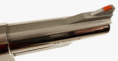 **BEAUTIFUL** 1979 NICKEL Smith and Wesson S&W model 29 dash 2 P&R with 4