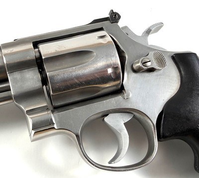 Smith and Wesson S&W model 629 with 8 3/8th barrel 44 mag Safariland grips excellent mechanics!!! NO LOCK - Image 5 of 19