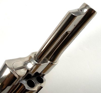 1973 Nickel Smith and Wesson S&W model 27 with iconic 3.5
