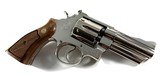 1973 Nickel Smith and Wesson S&W model 27 with iconic 3.5