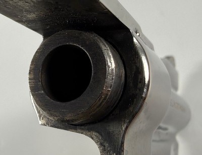 1973 Nickel Smith and Wesson S&W model 27 with iconic 3.5