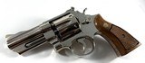 1973 Nickel Smith and Wesson S&W model 27 with iconic 3.5