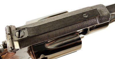 1973 Nickel Smith and Wesson S&W model 27 with iconic 3.5