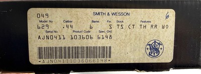 **OUTSTANDING** Smith and Wesson S&W 629 dash 1 with 6