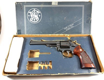 1966 Smith and Wesson S&W model 53 22 Jet Centerfire Magnum 6