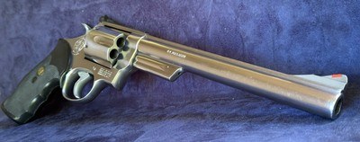 1980's Smith and Wesson S&W model 629 TARGET 44 mag with 8 3/8 barrel shooter excellent mechanics and bore NO LOCK - Image 2 of 18