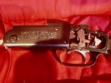 Vandelia rib model 32 Krieghoff two barrel set 30 inch over and under and a 32 inch over single - 11 of 13