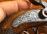 Original Henry Deringer Percussion Pistol / Rare S.F. Curry Co agent stamping - 10 of 11