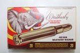 Weatherby .460 W.M. Weatherby Magnum Unprimed Brass 2 Boxes Total 40pcs. NEW IN BOX - 2 of 7