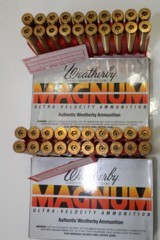 Weatherby .340 W.M. Weatherby Magnum Unprimed Brass 2 Boxes Total 40pcs. NEW IN BOX - 3 of 5