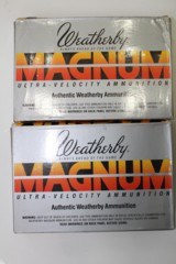 Weatherby .340 W.M. Weatherby Magnum Unprimed Brass 2 Boxes Total 40pcs. NEW IN BOX - 2 of 5