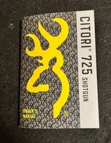 Browning Citori 725 Sporter O/U 12 gauge 32” barrels - 11 of 13