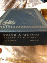 Smith & Wesson model 61 22 escort - 2 of 6