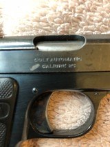 Colt 1908 25 cal automatic in box - 2 of 8