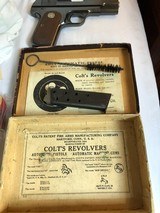 Colt 1903 32 cal auto/box/papers/nmint - 1 of 14