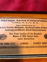 Savage 1917 380 auto near mint boxed - 4 of 14