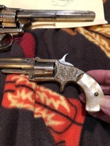 Marlin 1875 revolver engraved 32 cal - 1 of 10