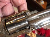 Marlin 1875 revolver engraved 32 cal - 2 of 10