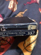This is a 1903 colt 32 cal pistol box - 1 of 7