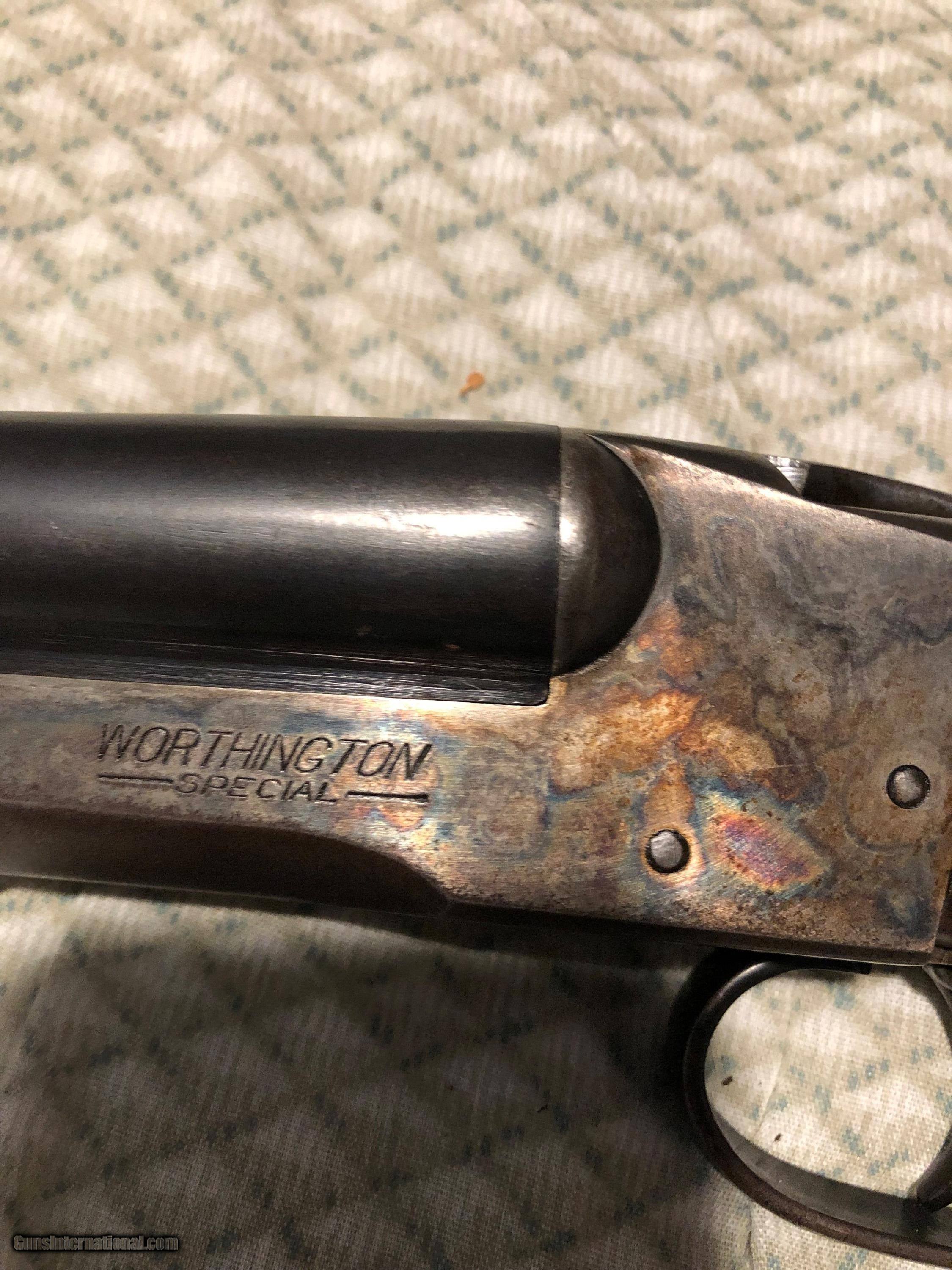 Winchester worthington 20 gauge double barrel shotguns