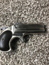 Remington model 95 over/under derringer nickel plate nice - 3 of 13