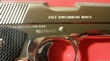 COLT MK IV SERIES 80 GOVERNMENT MODEL .45 ACP BRIGHT STAINLESS ENHANCED *****NEW IN BOX***** - 6 of 13