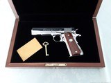 COLT GOVERNMENT SILVER STAR #38 .45 AUTO BRIGHT STAINLESS BSS ***NIB*** - 1 of 15