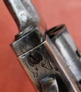 D. MOORE Patent
seven shot Belt Revolver, Antique - 10 of 15