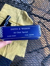 Smith & Wesson model 36 no dash 2” Chief Special 38 caliber - 1 of 15