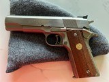 Colt Gold Cup Series 70 Electroless Nickel .45 Auto (Colt Custom Shop) in matching factory box - 1 of 13