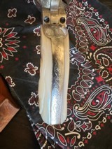 Colt 1st Gen .45 Colt Long 7 1/2”bbl Nickel: Engraved by D.W. Harris - 13 of 13
