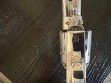 2nd Gen Colt SAA .45 Factory Engraved Nickel - 6 of 7