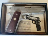 Very Rare Colt Combat Commander .45 Satin Nickel. NIB - 1 of 5