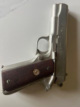 Very Rare Colt Combat Commander .45 Satin Nickel. NIB - 3 of 5