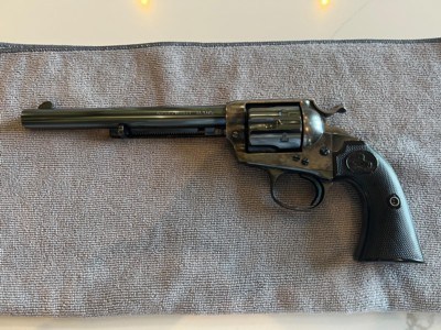 Colt Bisley Model SAA 7 1/2” BBL .45cal - Image 1 of 15