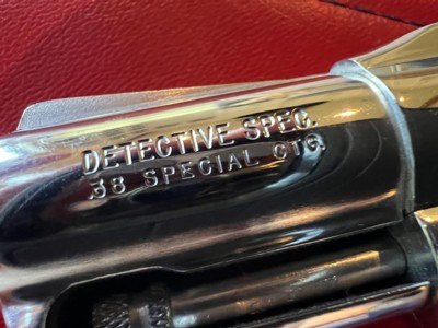 Colt Detective Special Nickel, 2” BBL Exc. Condition - Image 2 of 11