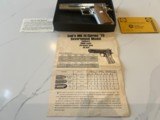 Colt MK IV Series 70 Comander Model .38 Super NIB 2-Tone Nickel - 4 of 8