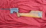 Mauser 1930s Commercial Broomhandle Pistol with Stock
- 2 of 15