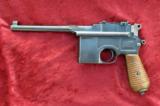 Mauser 1930s Commercial Broomhandle Pistol with Stock
- 11 of 15