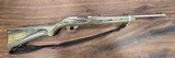 Ruger 10/22 Stainless Synthetic Laminate with Fiber optic sights